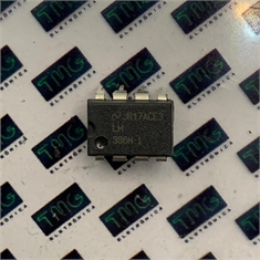LM386 - CI LM386N, LM386M, Audio Amp Speaker 1-CH Mono Audio Power Amplifier Class AB 325Mw DIP ou SMD 8Pin - LM386M - CI Audio Amp Speaker 1-CH Mono SMD SOIC 8PIN
